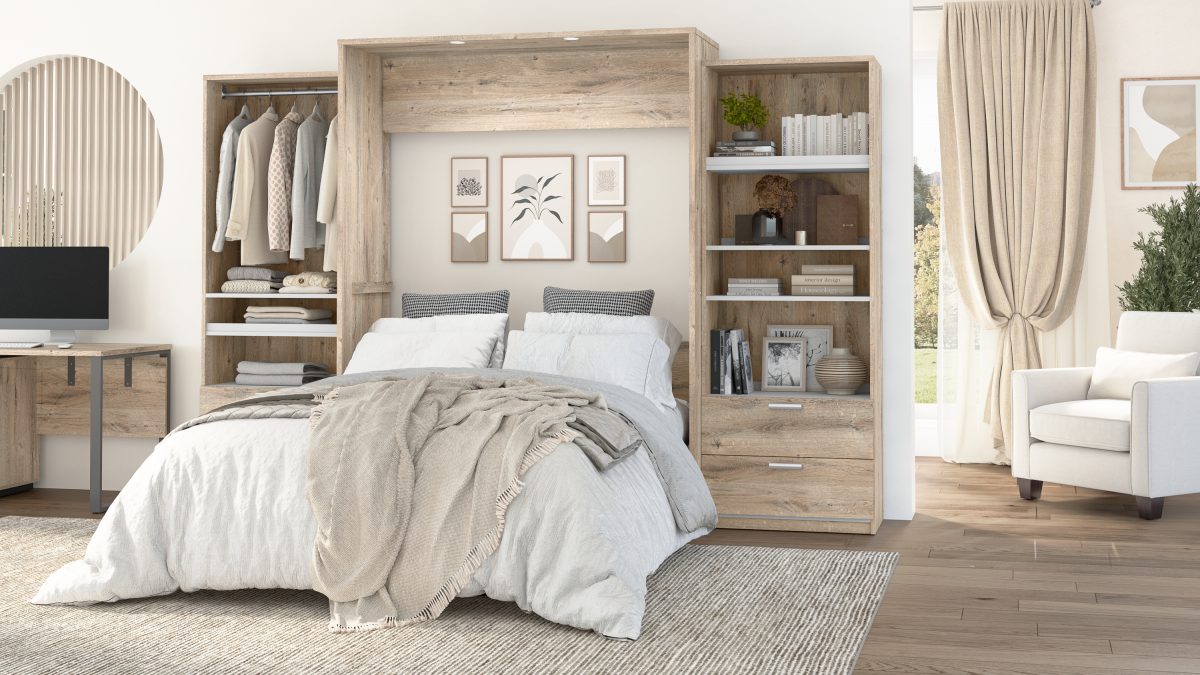Guest Room Solutions: Wall Beds for Comfortable Sleeping and Extra Storage.