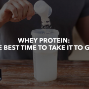 When to take Whey Protein?
